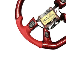Load image into Gallery viewer, GM. Modi-Hub For GMC 2003-2007 Hummer H2 / Savana / Sierra Carbon Fiber Steering Wheel