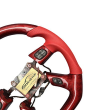 Load image into Gallery viewer, GM. Modi-Hub For GMC 2003-2007 Hummer H2 / Savana / Sierra Carbon Fiber Steering Wheel