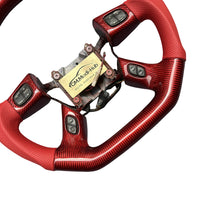 Load image into Gallery viewer, GM. Modi-Hub For GMC 2003-2007 Hummer H2 / Savana / Sierra Carbon Fiber Steering Wheel
