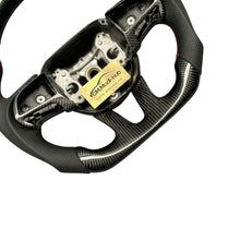 Load image into Gallery viewer, GM. Modi-Hub For Dodge 2016-2023 Charger / 2015-2023 Challenger / 2014-2023 Durango Carbon Fiber Steering Wheel