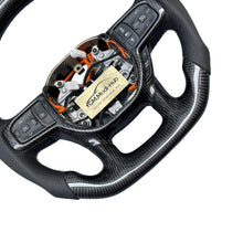 Load image into Gallery viewer, GM. Modi-Hub For 2019-2025 Dodge Ram 1500 2500 3500 Carbon Fiber Steering Wheel