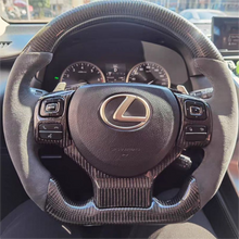 Load image into Gallery viewer, GM. Modi-Hub For Lexus IS 250 350 CT200h NX200T RC RCF F sport Carbon Fiber Steering Wheel