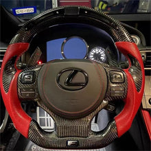 Load image into Gallery viewer, GM. Modi-Hub For Lexus IS 250 350 CT200h NX200T RC RCF F sport Carbon Fiber Steering Wheel