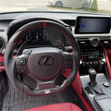 Load image into Gallery viewer, GM. Modi-Hub For Lexus IS 250 350 CT200h NX200T RC RCF F sport Carbon Fiber Steering Wheel