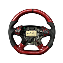 Load image into Gallery viewer, Red Carbon Fiber Steering Wheel For Acura TL 2004-2006 | GM. Modi-Hub