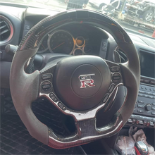 Load image into Gallery viewer, Carbon Fiber Steering Wheel For Nissan 2009-2016 GTR R35 | GM. Modi-Hub