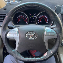 Load image into Gallery viewer, Custom Carbon Fiber Steering Wheel For Toyota Camry Vigo Highlander | GM. Modi-Hub