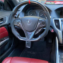 Load image into Gallery viewer, Real Carbon Fiber Steering Wheel For Acura TLX 2015-2020 | MDX 2014-2020 | GM. Modi-Hub
