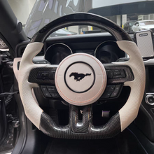 Load image into Gallery viewer, Ford 2015 -2017 Mustang Carbon Fiber Steering Wheel | GM. Modi-Hub