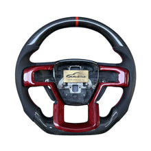Load image into Gallery viewer, Carbon Fiber Steering Wheel For Ford F250 F350 2017-2022 | GM. Modi-Hub