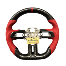 Load image into Gallery viewer, Sporty Carbon Fiber Steering Wheel For Ford Mustang 2018-2023 | GM. Modi-Hub