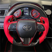 Load image into Gallery viewer, GM. Modi-Hub For Toyota 8th Gen 2018-2024 Camry XSE SE TRD / 2021-2024 Venza Carbon Fiber Steering Wheel