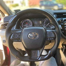 Load image into Gallery viewer, GM. Modi-Hub For Toyota 8th Gen 2018-2024 Camry XSE SE TRD / 2021-2024 Venza Carbon Fiber Steering Wheel