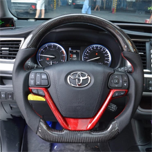 Load image into Gallery viewer, GM. Modi-Hub For Toyota 2014-2019 Highlander / 2015-2020 Sienna Carbon Fiber Steering Wheel