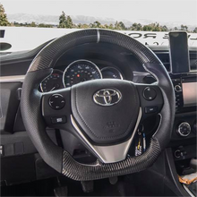 Load image into Gallery viewer, GM. Modi-Hub For Toyota 2014-2018 Corolla / 2013-2018 RAV4 Carbon Fiber Steering Wheel