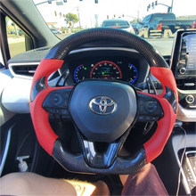 Load image into Gallery viewer, GM. Modi-Hub For Toyota 2019-2025 Corolla Hatchback / RAV4 Carbon Fiber Steering Wheel