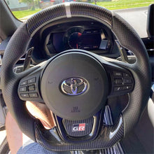 Load image into Gallery viewer, GM. Modi-Hub For Toyota 2020-2025 Supra MKV MK5 A90 A91 Carbon Fiber Steering Wheel