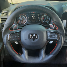 Load image into Gallery viewer, GM. Modi-Hub For 2019-2025 Dodge Ram 1500 2500 3500 Carbon Fiber Steering Wheel