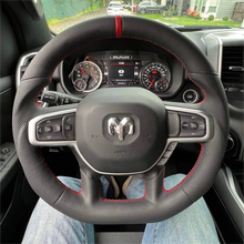 Load image into Gallery viewer, GM. Modi-Hub For 2019-2025 Dodge Ram 1500 2500 3500 Full Leather Steering Wheel