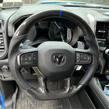 Load image into Gallery viewer, GM. Modi-Hub For 2019-2025 Dodge Ram 1500 2500 3500 Carbon Fiber Steering Wheel