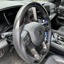 Load image into Gallery viewer, GM. Modi-Hub For 2019-2025 Dodge Ram 1500 2500 3500 Carbon Fiber Steering Wheel
