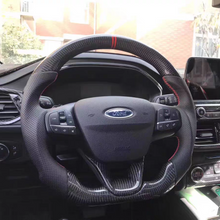 Load image into Gallery viewer, GM. Modi-Hub For Ford 2019-2025 Ford Focus MK4 RS ST/Bronco Sport/Escape Carbon Fiber Steering Wheel