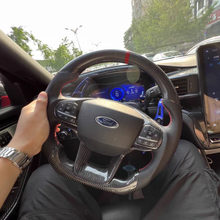 Load image into Gallery viewer, GM. Modi-Hub For Ford 2020-2025 Explorer Carbon Fiber Steering Wheel