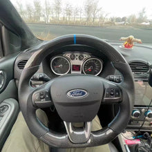 Load image into Gallery viewer, GM. Modi-Hub For Ford 2019-2025 Ford Focus MK4 RS ST/Bronco Sport/Escape Carbon Fiber Steering Wheel