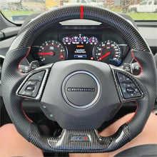 Load image into Gallery viewer, GM. Modi-Hub For Chevrolet 2016-2024 Camaro Carbon Fiber Steering Wheel