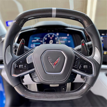 Load image into Gallery viewer, GM. Modi-Hub For Chevrolet 2020-2026 Corvette C8 Carbon Fiber Steering Wheel