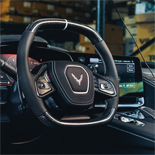 Load image into Gallery viewer, GM. Modi-Hub For Chevrolet 2020-2026 Corvette C8 Carbon Fiber Steering Wheel