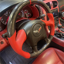 Load image into Gallery viewer, GM. Modi-Hub For Chevrolet 2005 Corvette C6 Carbon Fiber Steering Wheel