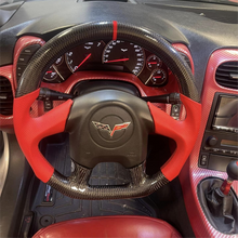Load image into Gallery viewer, GM. Modi-Hub For Chevrolet 2005 Corvette C6 Carbon Fiber Steering Wheel