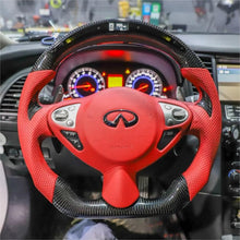 Load image into Gallery viewer, GM. Modi-Hub For 2009-2017 Infiniti FX35 FX50 QX70 Carbon Fiber Steering Wheel