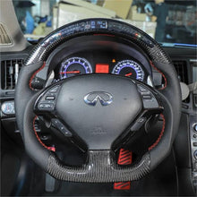 Load image into Gallery viewer, GM. Modi-Hub For Infiniti 2007-2013 G37 / EX35 / QX50 Carbon Fiber Steering Wheel