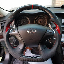 Load image into Gallery viewer, GM. Modi-Hub For Infiniti 2013-2022 QX60 / Q70L / M35 M37 M56 Carbon Fiber Steering Wheel