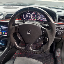 Load image into Gallery viewer, GM. Modi-Hub For Maserati 2003-2012 Quattroporte / 2008-2014 GranTurismo Carbon Fiber Steering Wheel