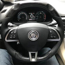 Load image into Gallery viewer, GM. Modi-Hub For Jaguar 2007-2009 XK XKR / 2008-2015 XF Carbon Fiber Steering Wheel
