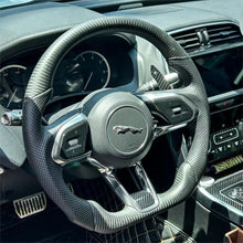 Load image into Gallery viewer, GM. Modi-Hub For Jaguar 2021-2023 XF XEL XFL F-PACE / 2018-2023 I-PACE / 2020-2023 XE Carbon Fiber Steering Wheel