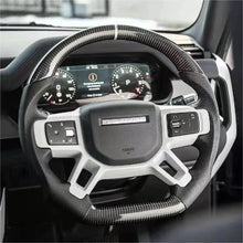 Load image into Gallery viewer, GM. Modi-Hub For Land Rover 2020-2026 Defender Carbon Fiber Steering Wheel