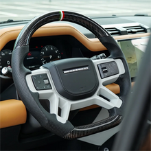 Load image into Gallery viewer, GM. Modi-Hub For Land Rover 2020-2026 Defender Carbon Fiber Steering Wheel