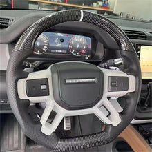 Load image into Gallery viewer, GM. Modi-Hub For Land Rover 2020-2026 Defender Carbon Fiber Steering Wheel
