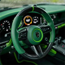 Load image into Gallery viewer, GM. Modi-Hub For Porsche 2020-2021 Taycan / 2020-2024 911 Carbon Fiber Steering Wheel