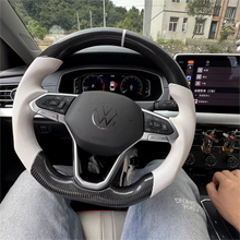 Load image into Gallery viewer, GM. Modi-Hub For VW 2020+ Golf 8 MK8 GTI Passat B8 Jetta Arteon Tiguan Atlas Taos Carbon Fiber Steering Wheel