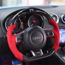 Load image into Gallery viewer, GM. Modi-Hub For Audi 2008-2015 TT MK2 R8 TT TTS TTRS Carbon Fiber Steering Wheel
