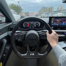 Load image into Gallery viewer, GM. Modi-Hub For Audi B9 A3 A4 A5 S3 S4 S5 RS3 RS4 RS5 Sport Carbon Fiber Steering Wheel