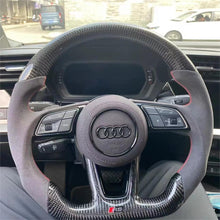 Load image into Gallery viewer, GM. Modi-Hub For Audi B9 A3 A4 A5 S3 S4 S5 RS3 RS4 RS5 Sport Carbon Fiber Steering Wheel