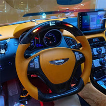Load image into Gallery viewer, GM. Modi-Hub For Hyundai 2009 -2016 Genesis Coupe Carbon Fiber Steering Wheel