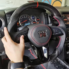 Load image into Gallery viewer, Carbon Fiber Steering Wheel For Nissan GTR 2017-2025 | GM. Modi-Hub