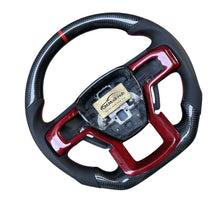 Load image into Gallery viewer, GM. Modi-Hub For Ford 2015-2020 F150 Raptor / 2017-2022 F250/ 2017-2022 F350 Carbon Fiber Steering Wheel